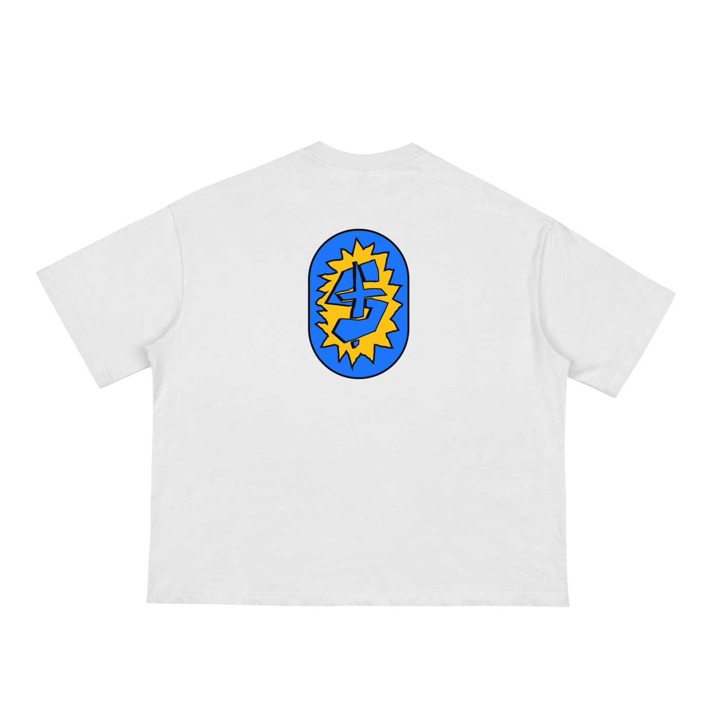 Blue And Yellow Tee - Image 2